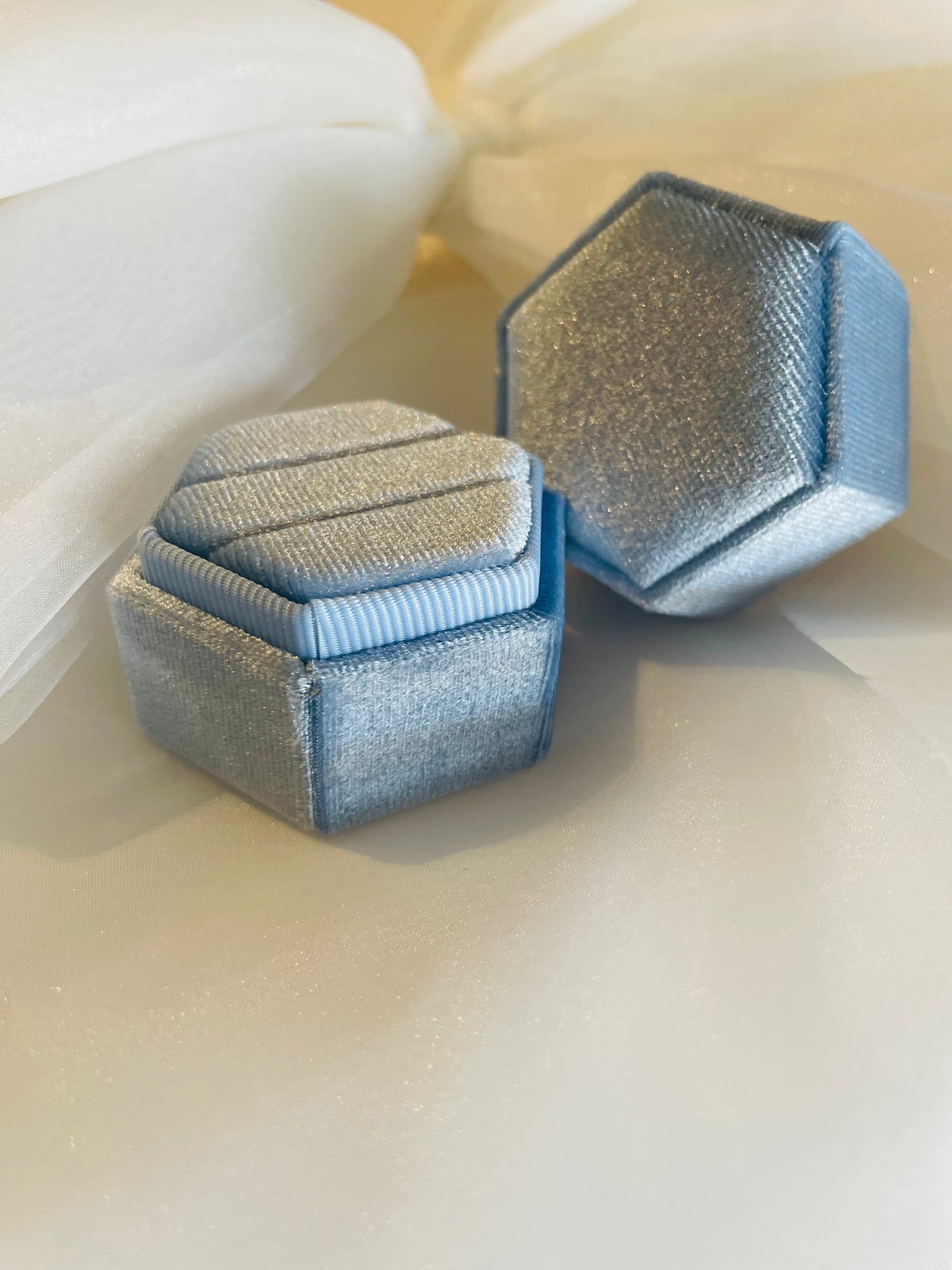 Something Blue Ring Box
